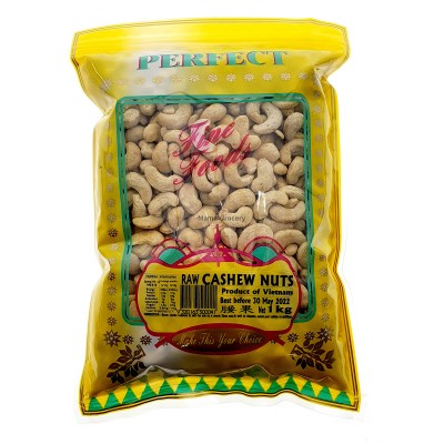 Perfect Fine Foods Raw Cashew Nuts 1Kg